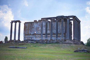 Fototapeta na wymiar Temple of Zeus Aizanoi Ancient City