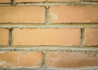 red brick wall. background and copy space