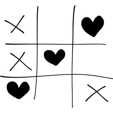 Tic-tac-toe with Heart