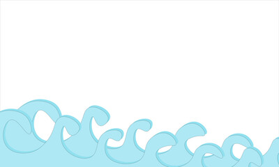 abstract blue background with waves