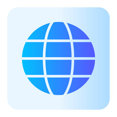 global gradient icon