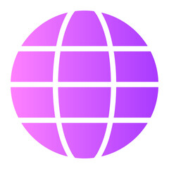 global gradient icon