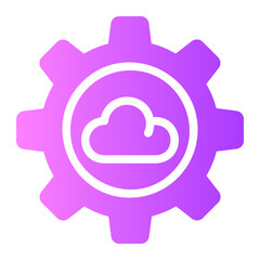 cogwheel gradient icon