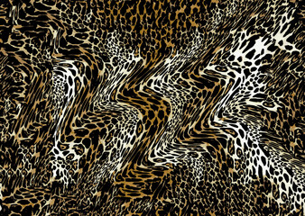 abstract animal skin pattern vector 