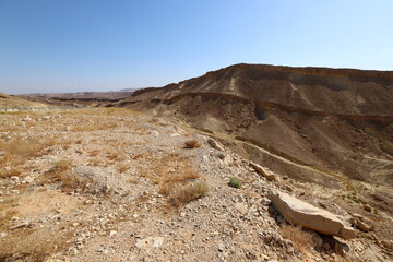 The Negev is a desert in the Middle East, located in the south of Israel.