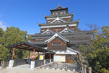 Obraz premium 広島城 天守閣
