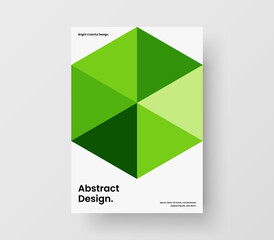 Trendy mosaic pattern cover template. Premium annual report vector design concept.