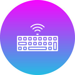 Wireless Keyboard Icon