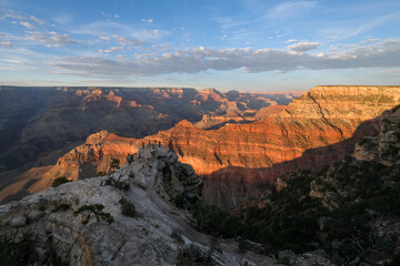 Fototapeta na wymiar Les site du Grand Canyon en Arizona