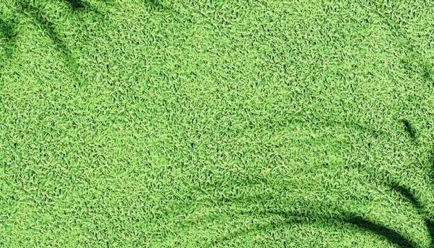 green background  grass texture shadow tree background wallpaper 3d render illustration 