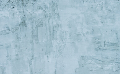 Texture of a blue putty wal.