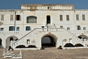 Cape Coast Castle is the largest of the buildings that contain the legacy of the Transatlantic...