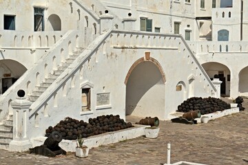 Cape Coast Castle is the largest of the buildings that contain the legacy of the Transatlantic...