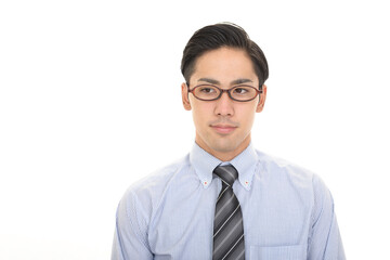 笑顔のビジネスマン