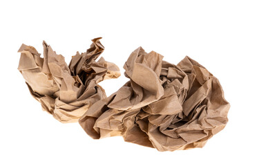 crumpled paper