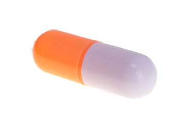 medical capsules isolated