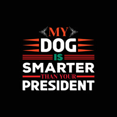 Fototapeta na wymiar Presidents Day T-shirt Design