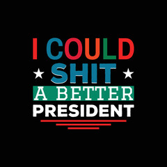 Fototapeta na wymiar Presidents Day T-shirt Design