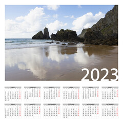 Calendario anual 2023