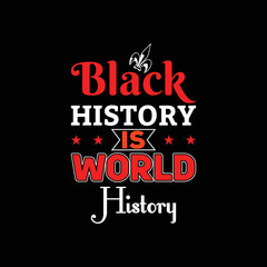 Black History Month T-shirt Design