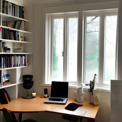 ホームオフィスや勉強部屋, Generative, AI