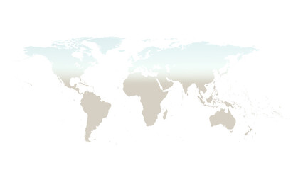 Countries of the world planet on PNG white transparent background 01