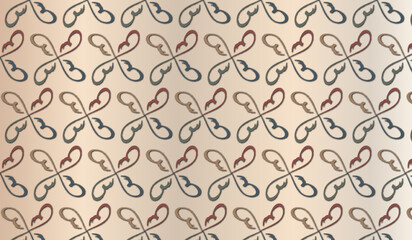 Modern Colored Geometrical textured pattern with decorative ornamental illustrations for desktop, wallpaper, background, texture