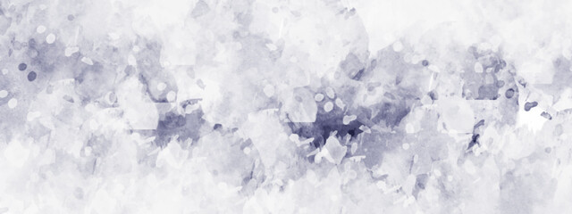 Silver, gray watercolor textured on white paper background. silver watercolor painting textured design on white background.  Paint leaks and Ombre effects. You can use for banner, poster, template etc