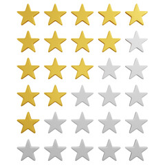 star, icon - 3D render