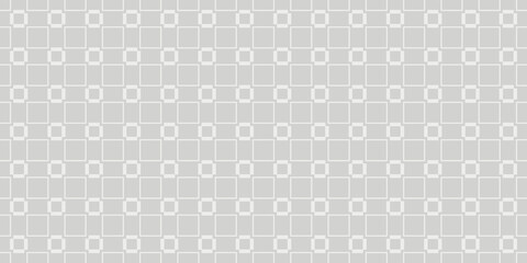 Background pattern with squares on gray background. Seamless pattern, texture. Vector illustration