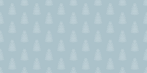 Background pattern with simple elements on a blue background. Seamless pattern, texture. Vector illustration