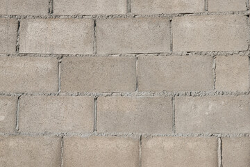 Grey brick background and texture