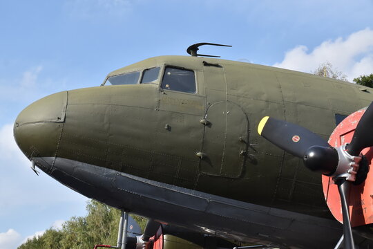 Cabin Of A Dakota Cargo Plane