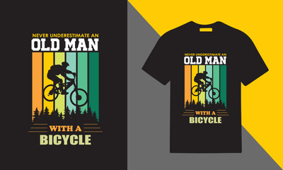 Old Man With A Bicycle