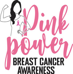 Breast Cancer Awareness Quotes and svg vector illustrations, Tshirt design for breast cancer campaign 