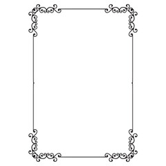 frames in vintage style with elements of ornament, art, pattern, background, texture, Vector illustration eps 10, Art.