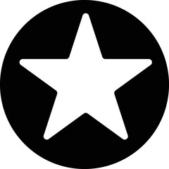 User Interface Icon. Glyph Icon Style. Basic Icon. Star Icon
