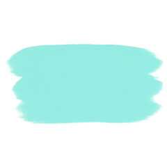 tiffany blue acrylic oil paint brush style  element aesthetic background png vector file