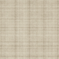 Fototapeta na wymiar Burlap woven cloth seamless cottagecore country pattern. Old tissue marl surface for wallpaper. Coarse flax fiber print background. 