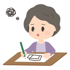 構成障害のイラスト