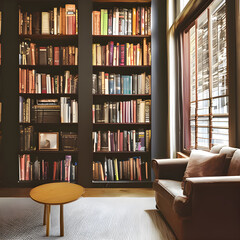 書斎のイメージ, Generative, AI