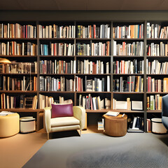 書斎のイメージ, Generative, AI