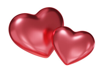 Fototapeta premium 3d heart shaped heart