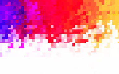 Light Red, Yellow vector layout with lines, rectangles.
