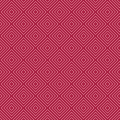 Geometric line art vector seamless pattern