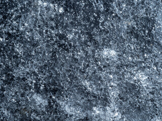 ice texture close up in the detail - macro photography