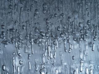 ice texture with bubbles close up in the detail - macro photography