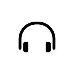Headphones icon for apps and web sites