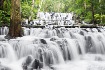 Waterfall in Namtok Samlan National Park