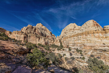 Fototapeta premium San Rafael Reef and Capitol Reef National Park